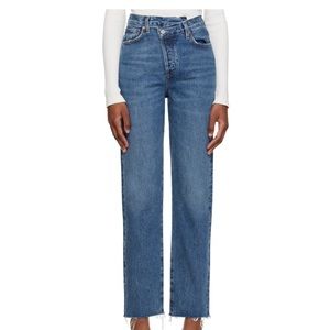 Agolde upsized cross cross jeans